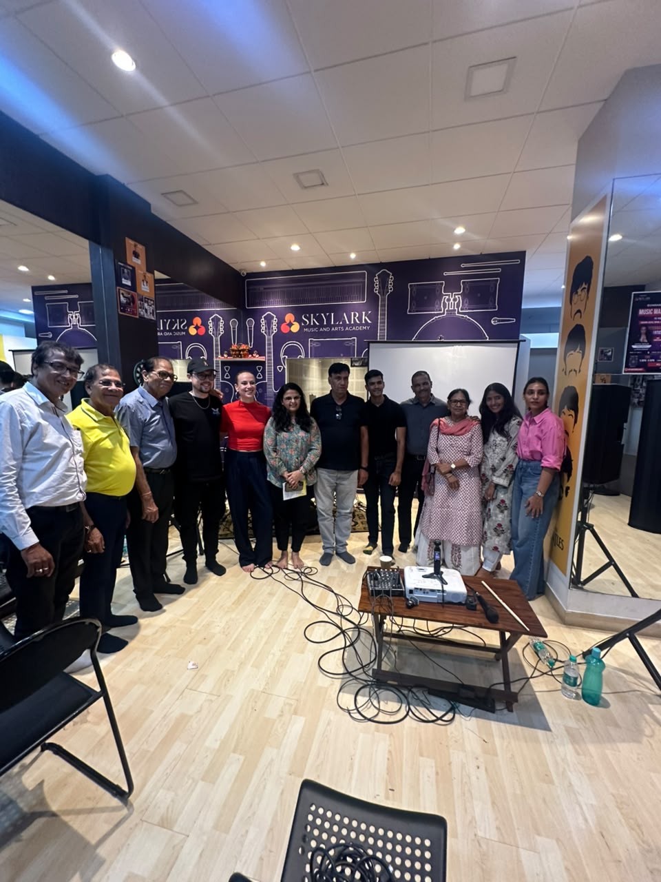 Faculty and guests at the Skylark Music Masterclass 2025